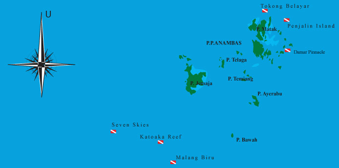 Peta Situs Selam Anambas